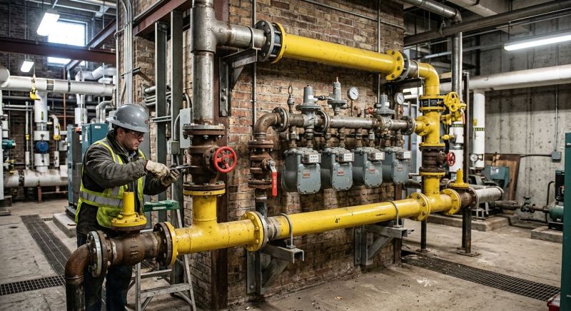 Commercial Gas Line Repair in Austin, TX