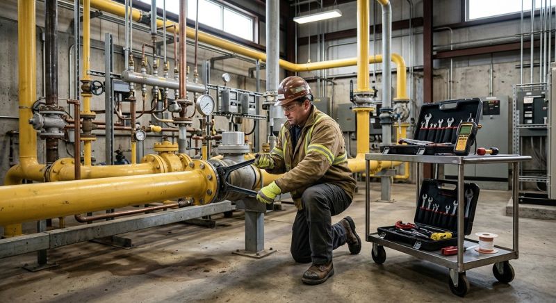 Commercial Gas Line Service in Fredericksburg, VA