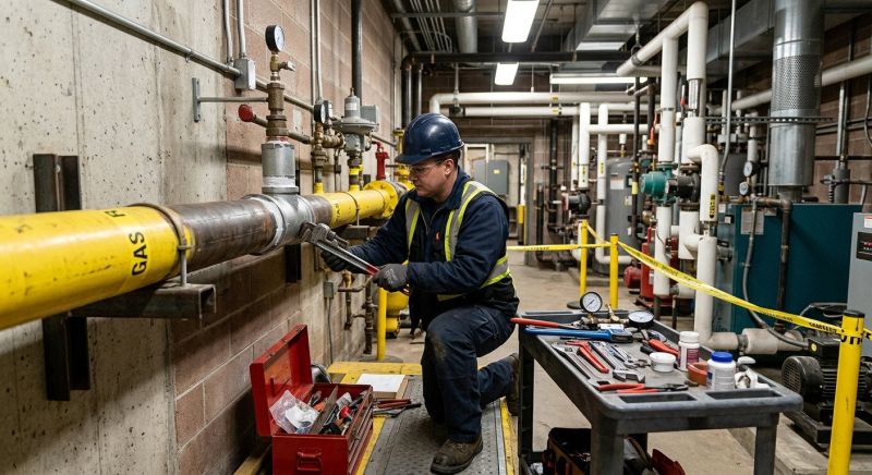 Commercial Gas Line Service in Denver County, CO