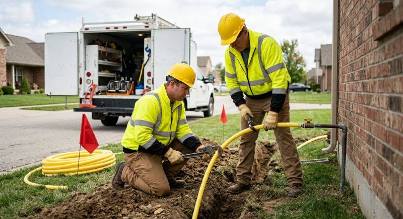 Gas Line Moving Service in Austin, TX