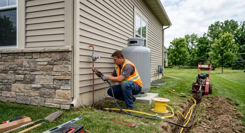 Gas Line Repair in Austin, TX