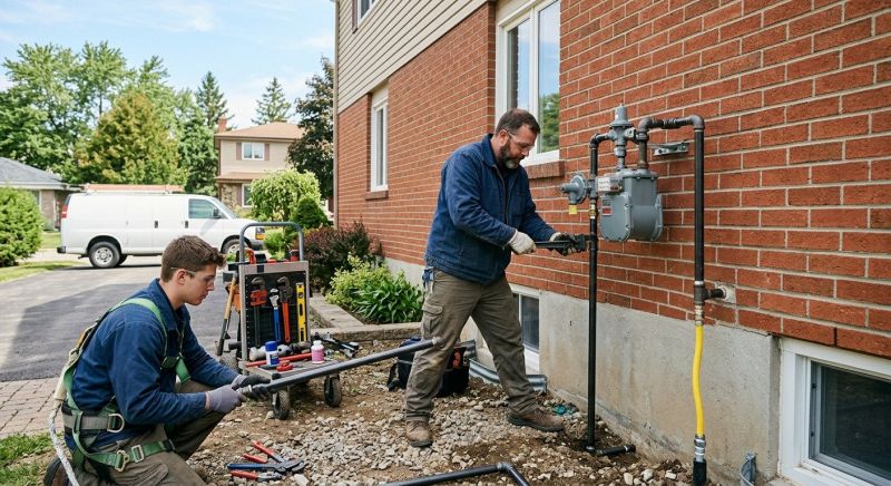 Propane Line Repair in Fredericksburg, VA