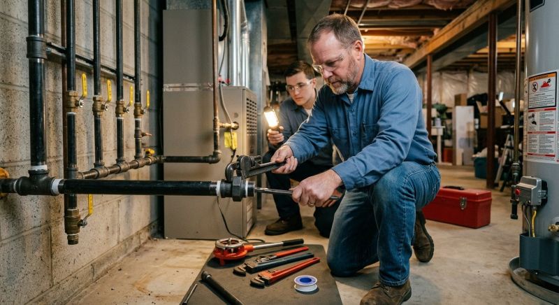 Residential Gas Plumbing in Fredericksburg, VA