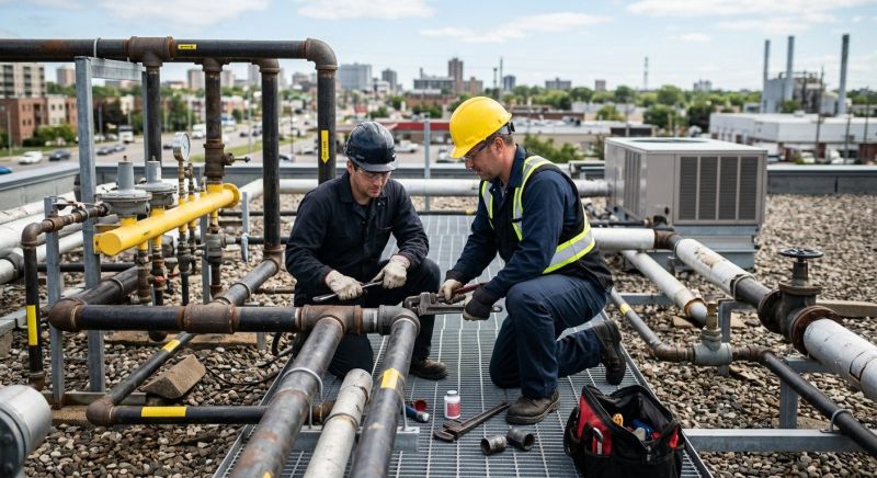 Commercial Gas Line Service in Fredericksburg, VA