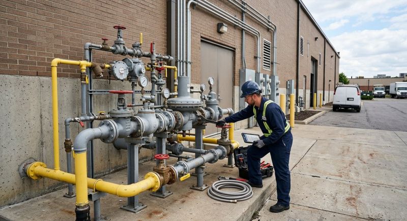 Commercial Gas Line Service in Columbus, OH