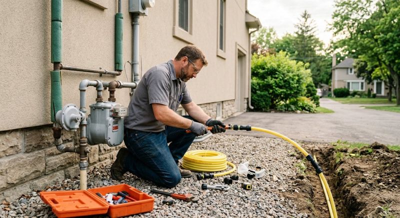 Gas Line Plumbing in Kansas City, MO