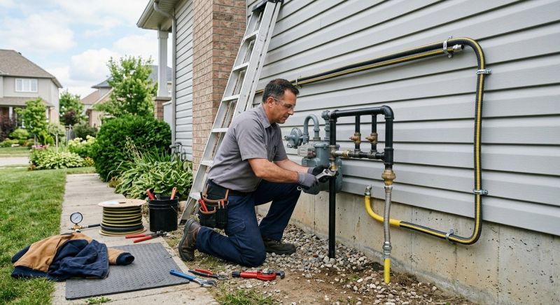 Propane Line Installation in Fredericksburg, VA